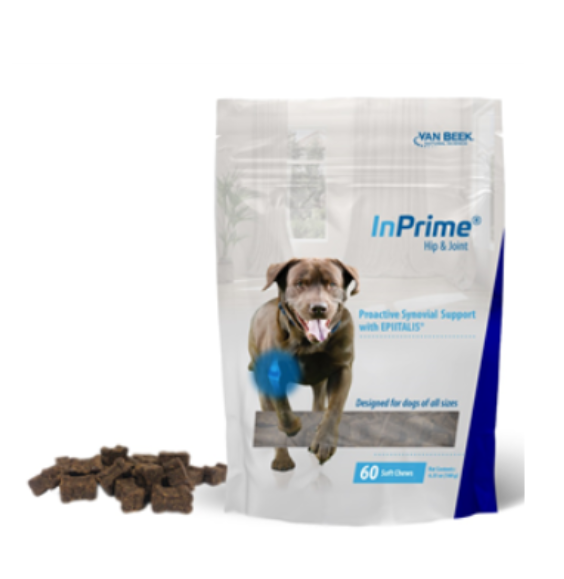 InPrime Hip and Joint Soft Chews for Dogs of All Sizes, 60 Count