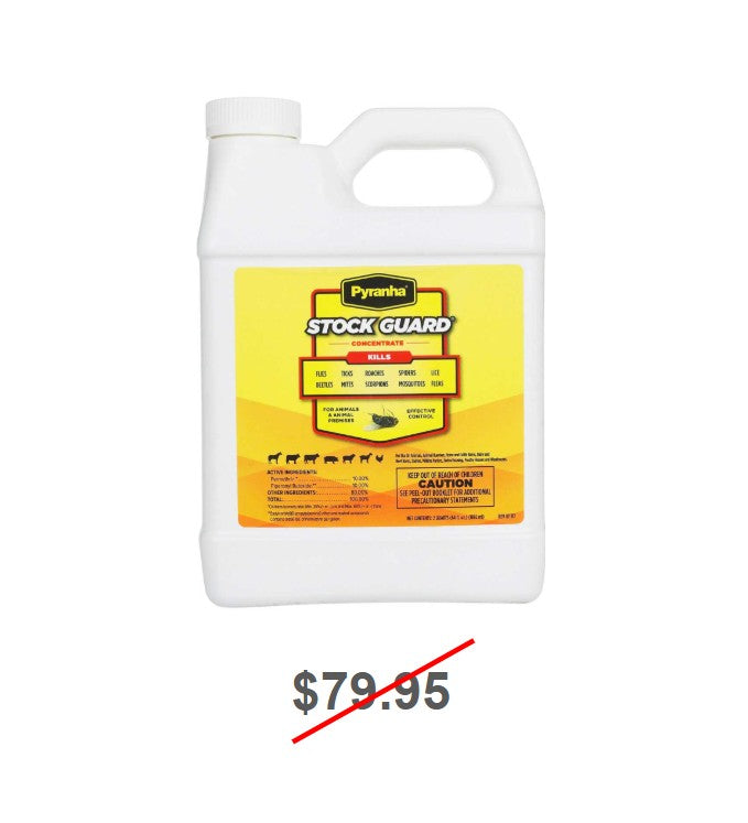 Pyranha Stock Guard Fly Spray Concentrate 64oz
