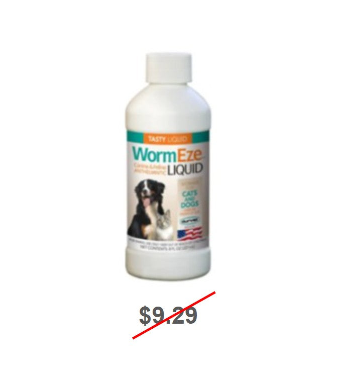 WormEze Canine and Feline Anthelmintic Liquid, 8oz