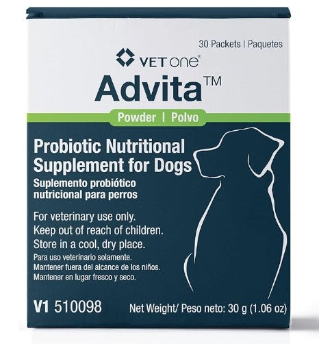 Advita Probiotic Powder Nutritional Supplement for Dogs, 1gm 30pk - ADD TO CART TO SEE COSTPLUS PRICE