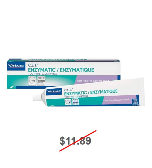 C.E.T. Enzymatic Toothpaste, Beef Flavor, 2.5oz