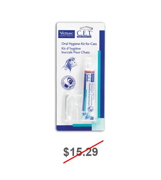 C.E.T. Oral Hygiene Kit for Cats