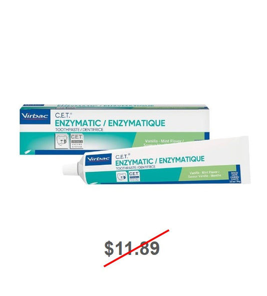 C.E.T. Enzymatic Toothpaste, Vanilla Mint Flavor, 2.5oz