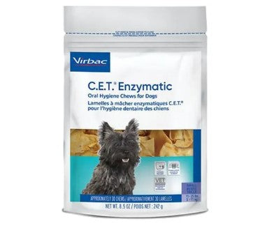 C.E.T. Enzymatic Oral Hygiene Chews for Dogs, Small, 30 Count - ADD TO CART TO SEE COSTPLUS PRICE
