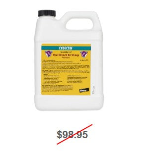 Cydectin (Moxidectin) Oral Drench for Sheep, 1 Liter