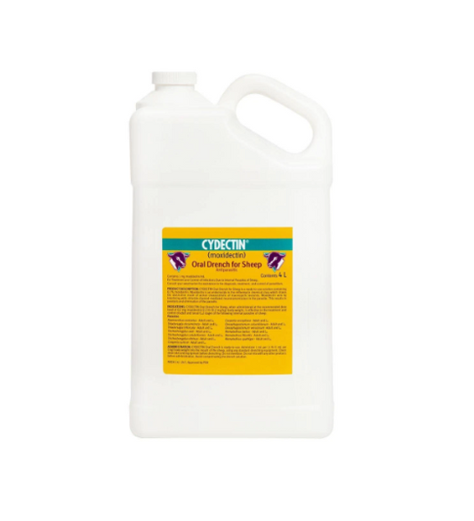Cydectin (Moxidectin) Oral Drench for Sheep, 4 Liter