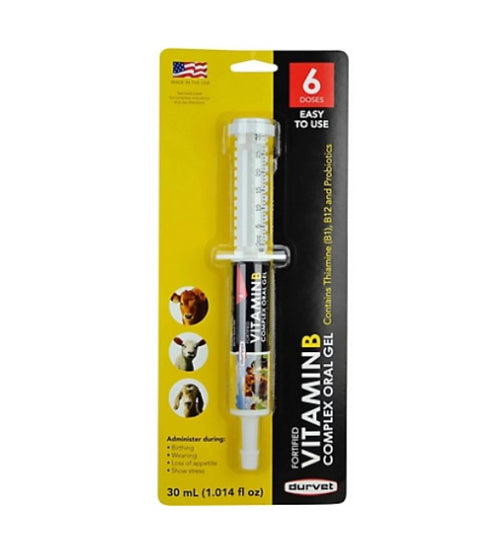 Fortified Vitamin B Complex Oral Gel, 30mL