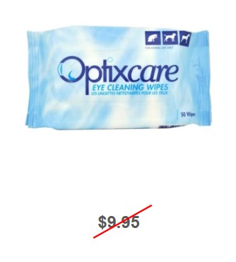 Opticare Eye Cleaning Wipes, 50 Count