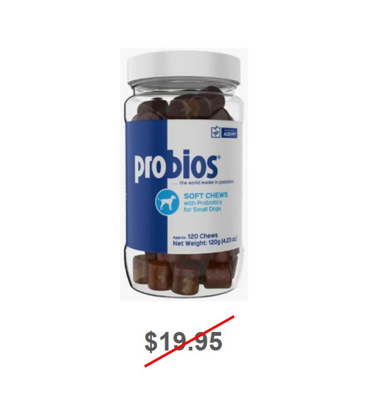 Probios Soft Chews for Small Dogs, 120 Count