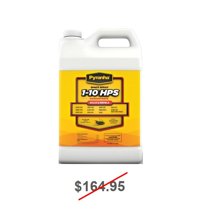 Pyranha Fly Space Spray 1-10 HP Concentrate for 30 Gallon Spray System
