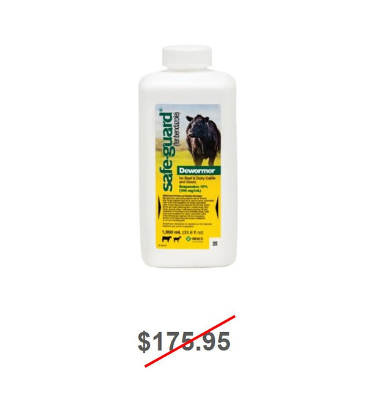 Safe-Guard Dewormer, 1 Liter