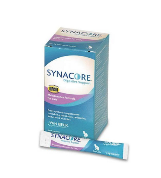 Synacore Digestive Support, Maintenance Formula for Cats, 30 Stick Packs