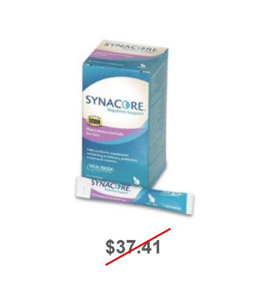 Synacore Digestive Support, Maintenance Formula for Cats, 30 Stick Packs