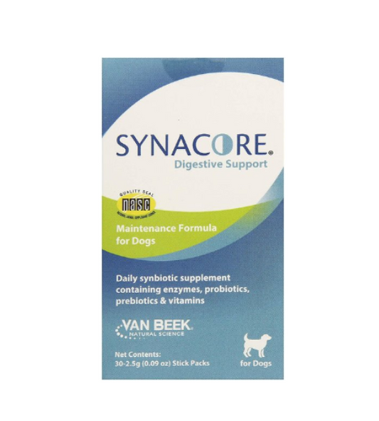 Synacore Digestive Support, Maintenance Formula for Dogs, 30 Stick Packs