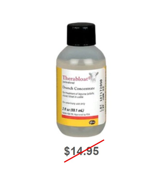 Therabloat (Poloxalene) Drench Concentrate, 2oz