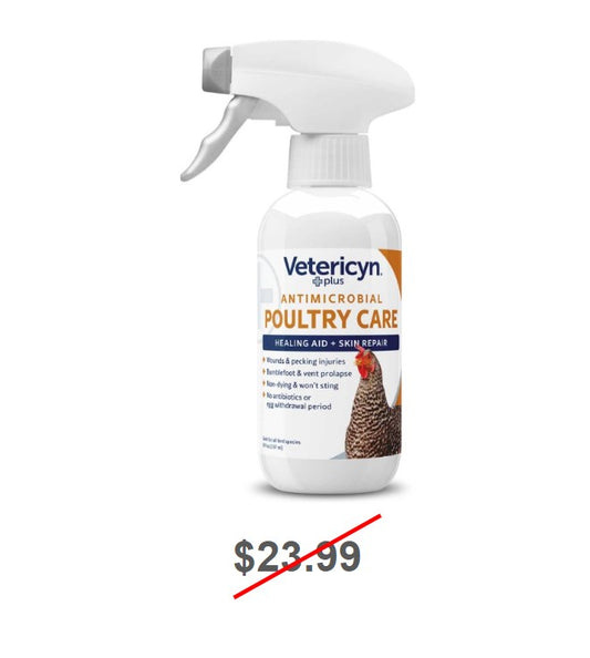 Vetericyn Plus Antimicrobial Poultry Care Spray, 8oz