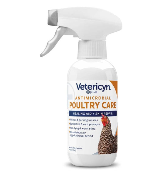 Vetericyn Plus Antimicrobial Poultry Care Spray, 8oz