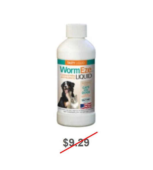 WormEze Canine and Feline Anthelmintic Liquid, 8oz